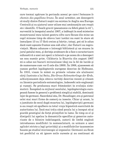 Vorbeşte, memorie