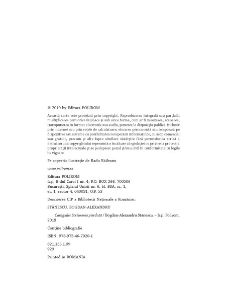 Caragiale. Scrisoarea pierdută