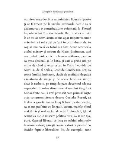 Caragiale. Scrisoarea pierdută