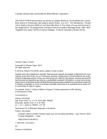 Crimeea. Ultima cruciadă