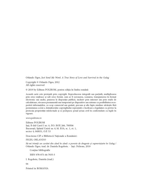 Să-mi trimiți un cuvânt din când în când.