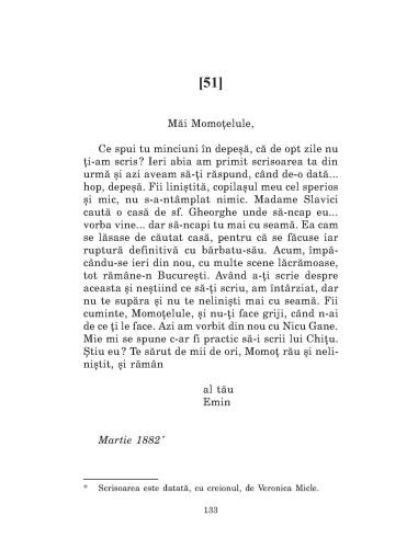 Dulcea mea Doamnă Eminul meu iubit