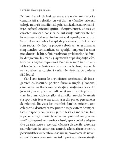 Cuvântul şi condiţia umană.... Cuvântul şi condiţia umană....