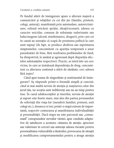 Cuvântul şi condiţia umană. Reflecţii, proiecţii şi regăsiri
