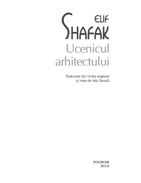 Ucenicul arhitectului