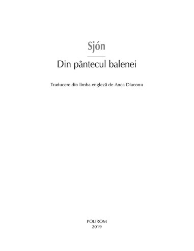 Din pântecul balenei