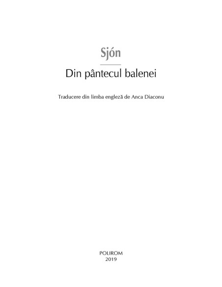 Din pântecul balenei