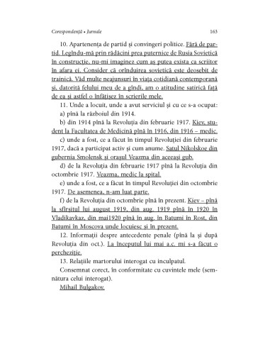 Corespondenţă. Jurnale