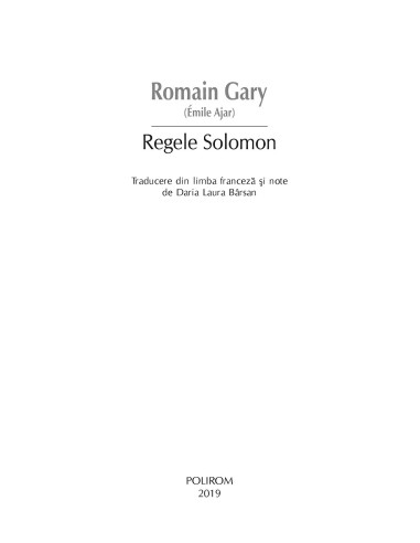 Regele Solomon