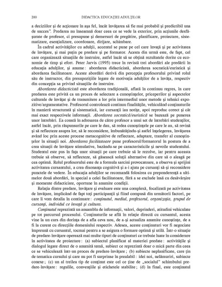Educaţia adulţilor. Baze teoretice şi repere practice (ediţia a II-a revăzută şi adăugită)