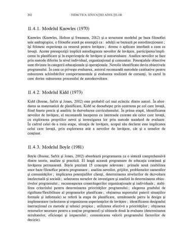 Educaţia adulţilor. Baze teoretice şi... Educaţia adulţilor. Baze teoretice şi...