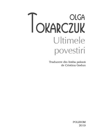 Ultimele povestiri