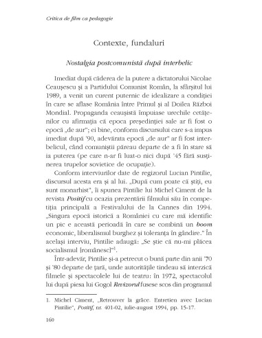 Viața, moartea și iar viața criticii...