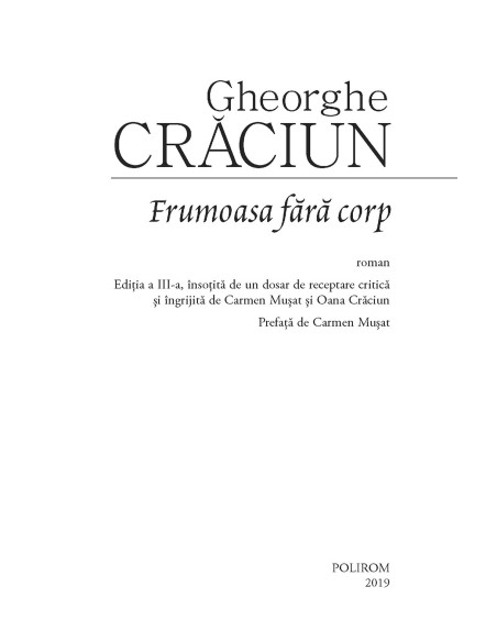 Frumoasa fără corp