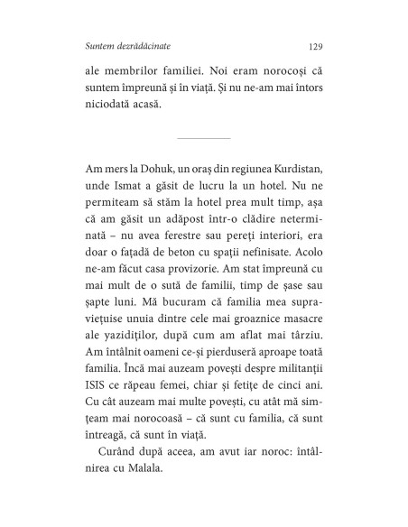 Suntem dezrădăcinate