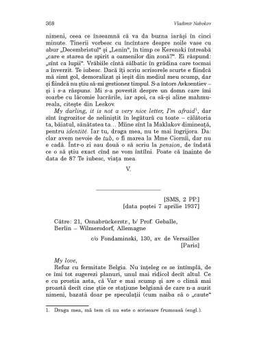 Scrisori către Vera Scrisori către Vera