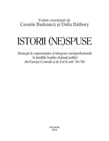 Istorii (ne)spuse Istorii (ne)spuse