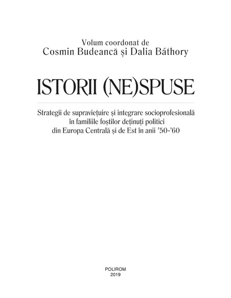 Istorii (ne)spuse