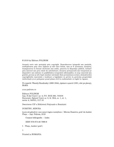 Lumi ale gândirii Lumi ale gândirii