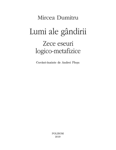 Lumi ale gândirii