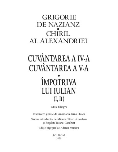 Cuvântarea a IV-a. Cuvântarea a V-a.... Cuvântarea a IV-a. Cuvântarea a V-a....