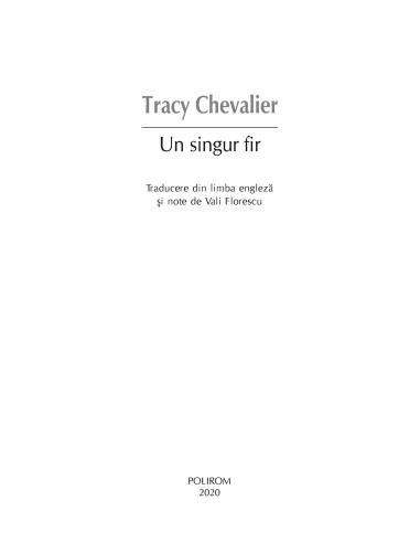 Un singur fir