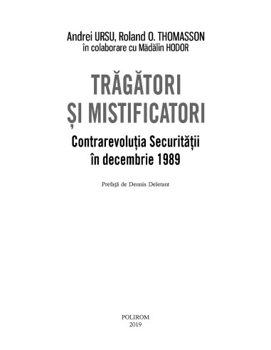 Trăgători şi mistificatori