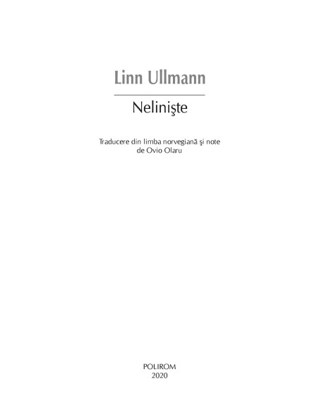 Nelinişte