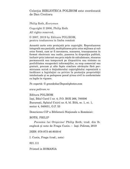 Povestea lui Orișicine (ediția 2019)