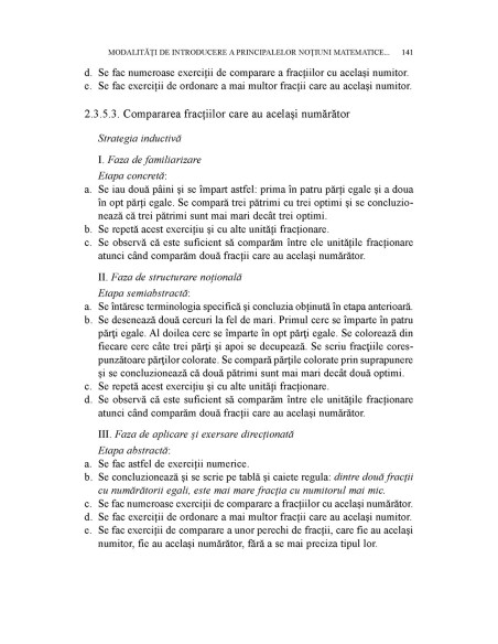 Didactica matematicii şi informaticii pentru învăţămîntul primar