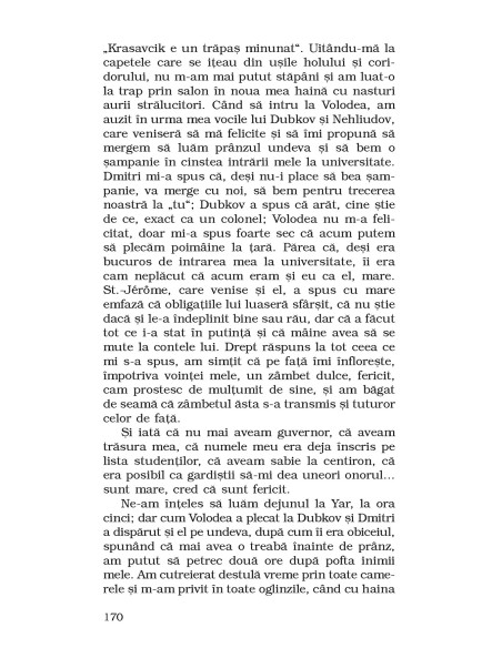 Adolescenţa. Tinereţea