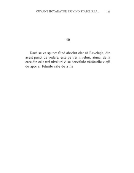 Cuvânt hotărâtor privind stabilirea legăturii dintre filosofie și legea revelată (ediție bilingvă)