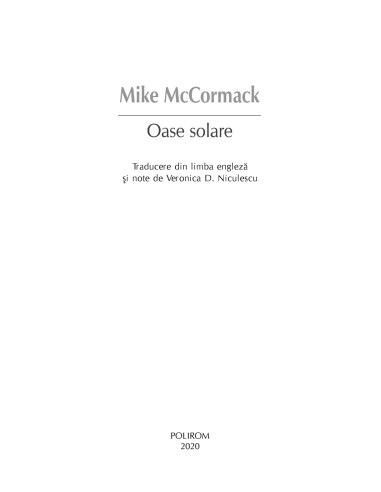 Oase solare Oase solare