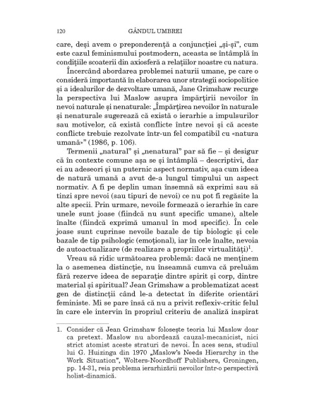 Gândul umbrei. Abordări feministe în filosofie