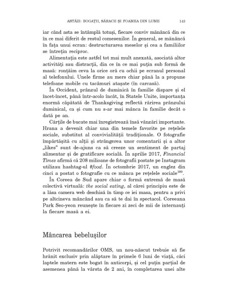 Istoriile alimentaţiei