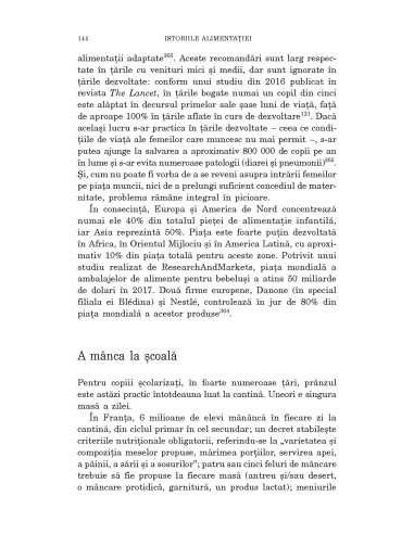 Istoriile alimentaţiei Istoriile alimentaţiei
