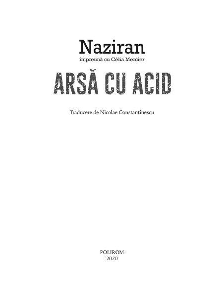 Arsă cu acid