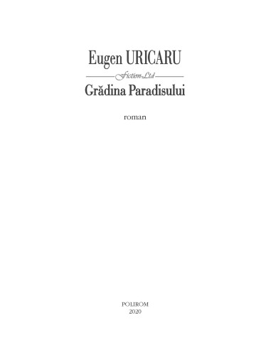 Grădina Paradisului Grădina Paradisului