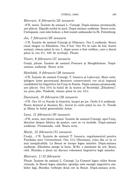 Jurnal. Volumul al III-lea: 1893-1897