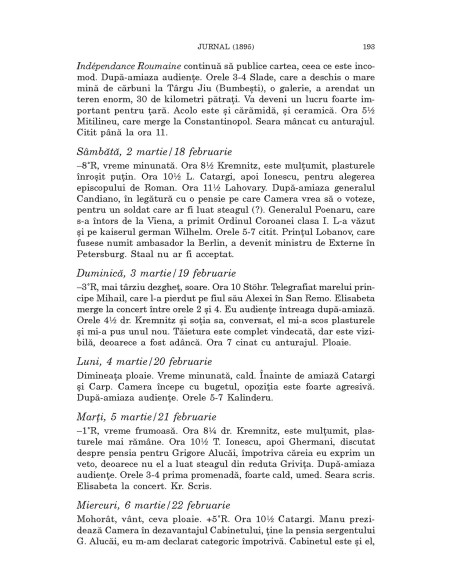 Jurnal. Volumul al III-lea: 1893-1897