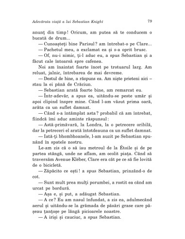 Adevărata viaţă a lui Sebastian Knight Adevărata viaţă a lui Sebastian Knight