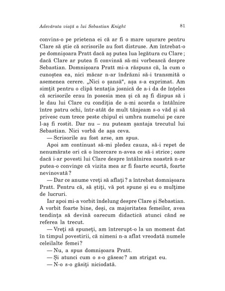 Adevărata viaţă a lui Sebastian Knight