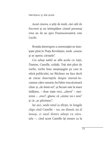 Meridianul şi alte proze