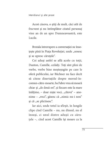 Meridianul şi alte proze