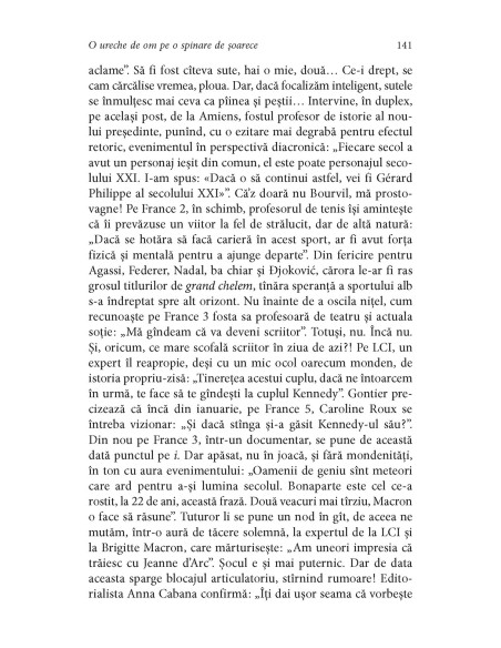 O ureche de om pe o spinare de șoarece