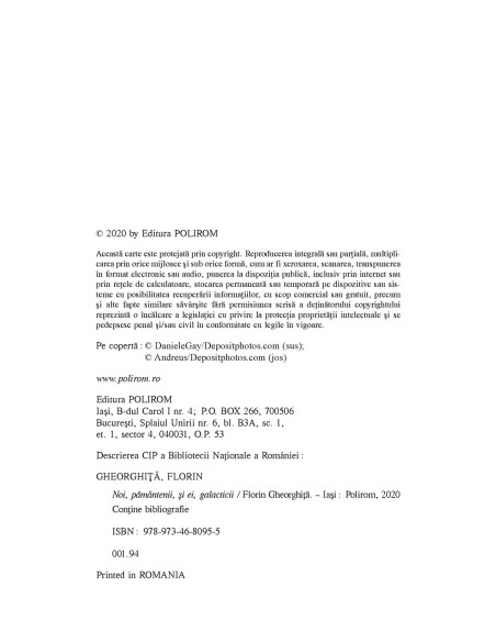 Noi, pământenii, și ei, galacticii