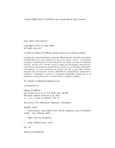 Îmbunătăţire Îmbunătăţire