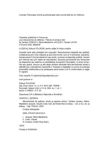 Mecanismele de apărare Mecanismele de apărare