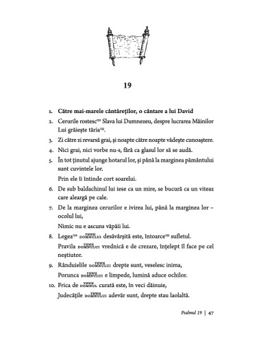 Cartea Psalmilor. Psalmii 1-50...