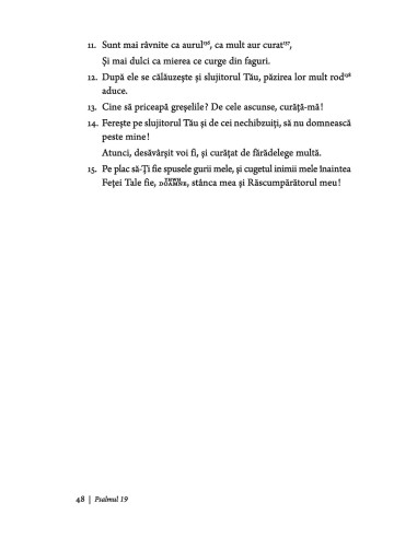 Cartea Psalmilor. Psalmii 1-50...